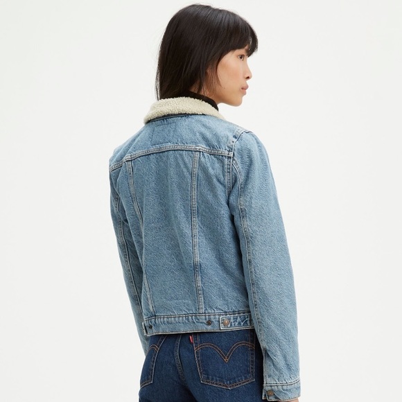 Custom Swift Sherpa/jean jacket - Picture 14 of 15